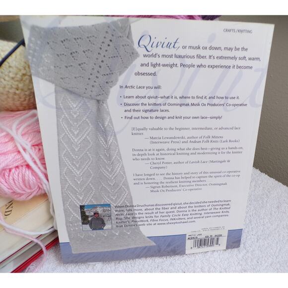 "Artic Lace" Book Knitting Projects Stories Inspired by Alaska's Native Knitters - Picture 2 of 6